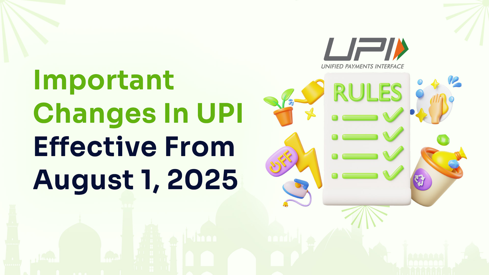 Important Changes in UPI Effective from August 1, 2025