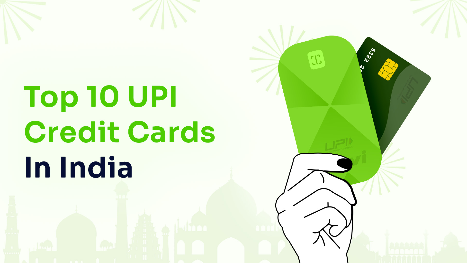 Top 10 UPI Credit Cards in India