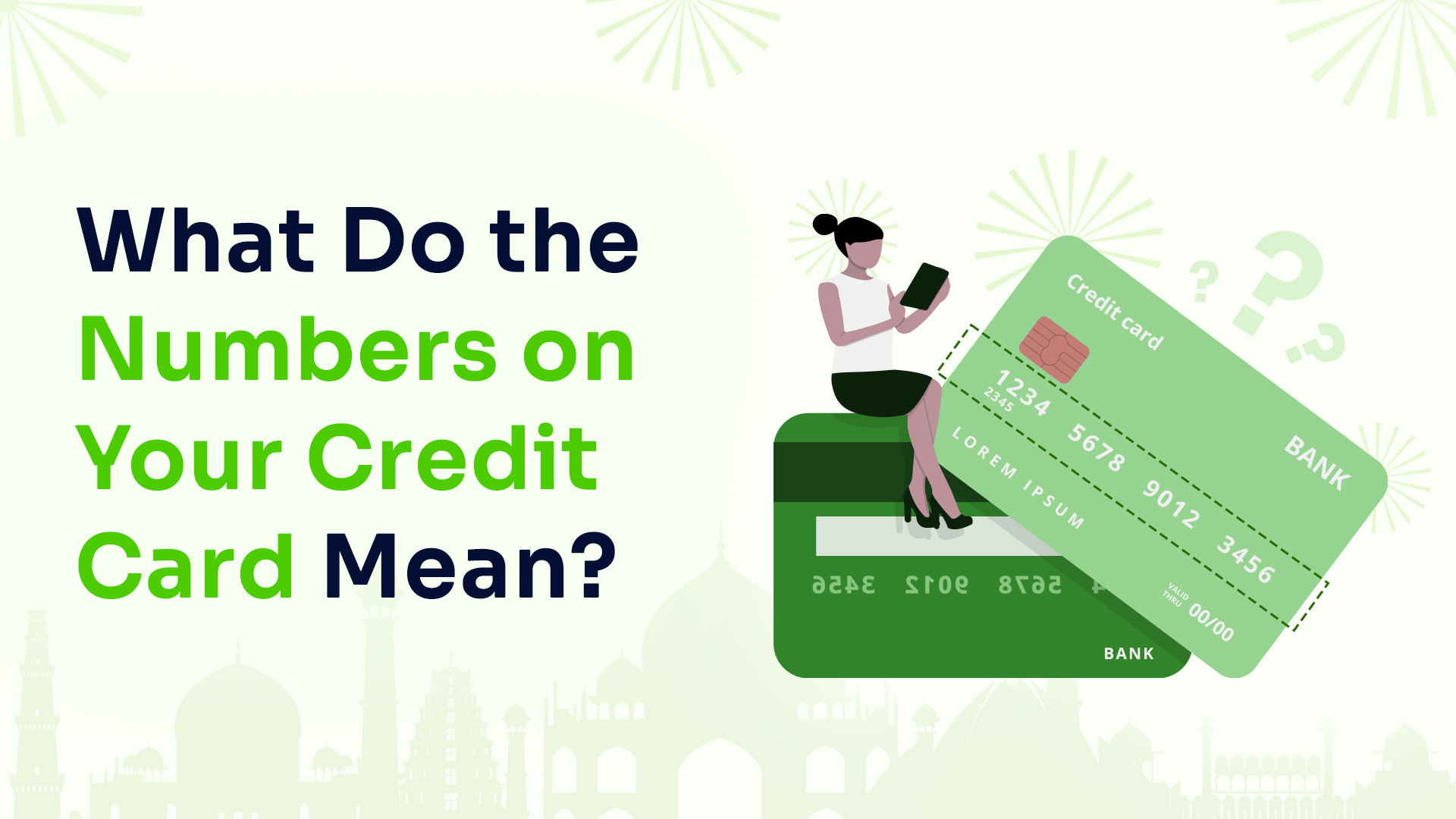 What Do the Numbers on Your Credit Card Mean?
