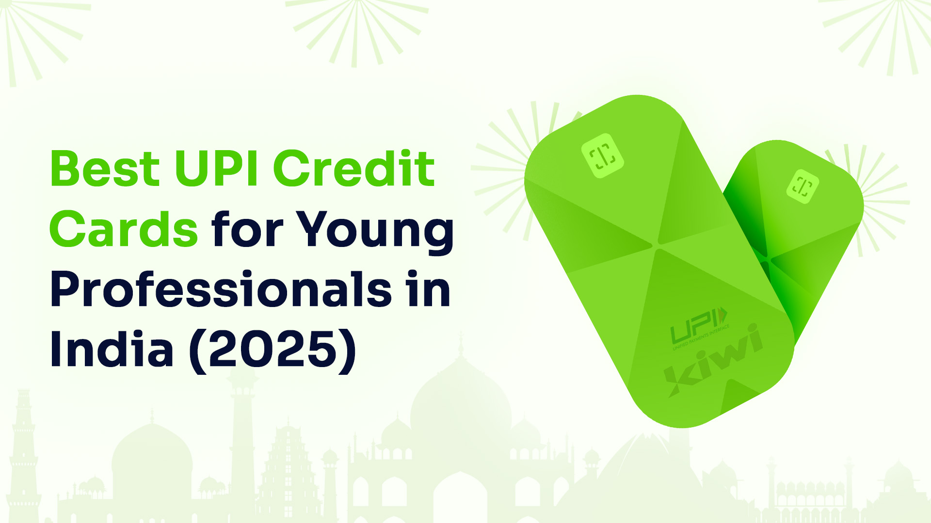 Best UPI Credit Cards for Young Professionals in India (2025)