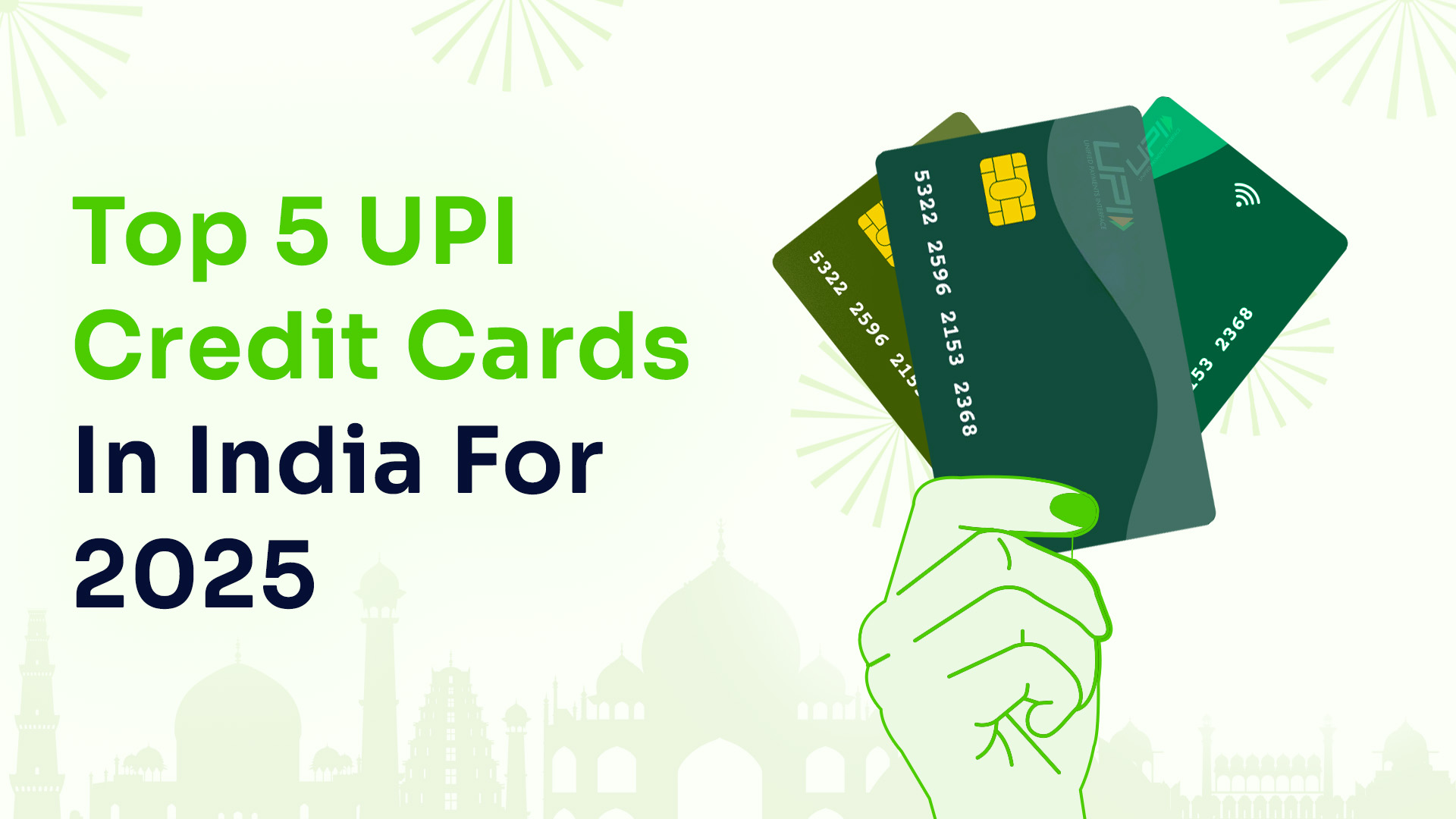 Top 5 UPI Credit Card in India for 2025