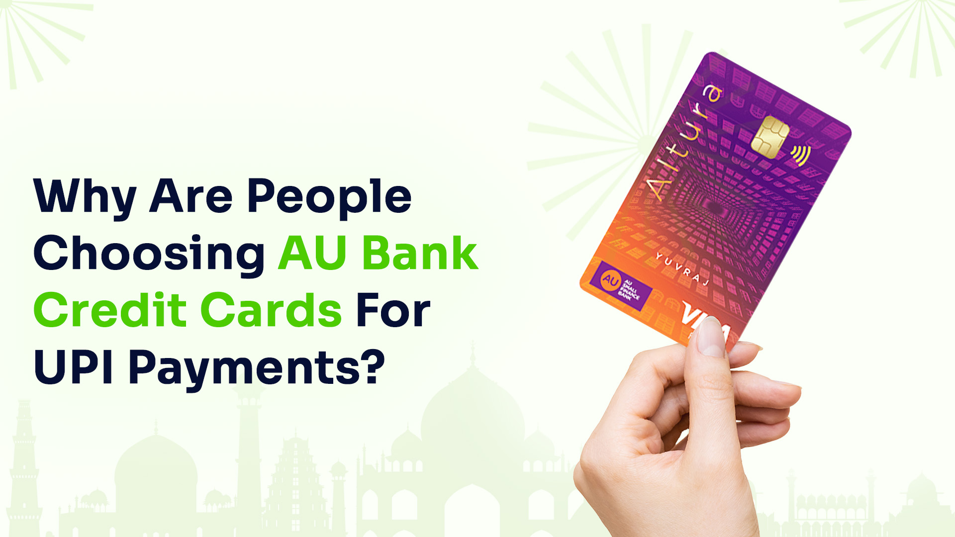 Why Are People Choosing AU Bank Credit Cards for UPI Payments in 2026?