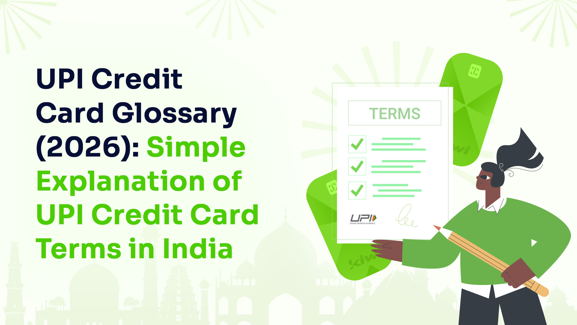 UPI Credit Card Glossary (2026): Simple Explanation of UPI Credit Card Terms in India
