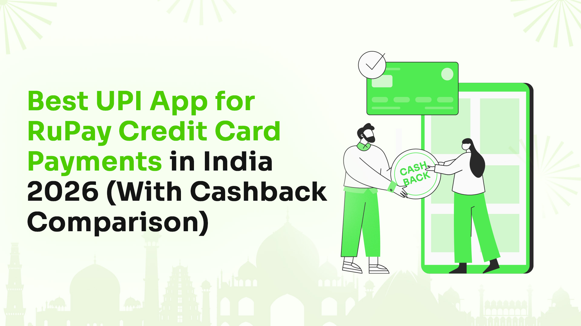 Best UPI App for RuPay Credit Card Payments in India 2026 (With Cashback Comparison)