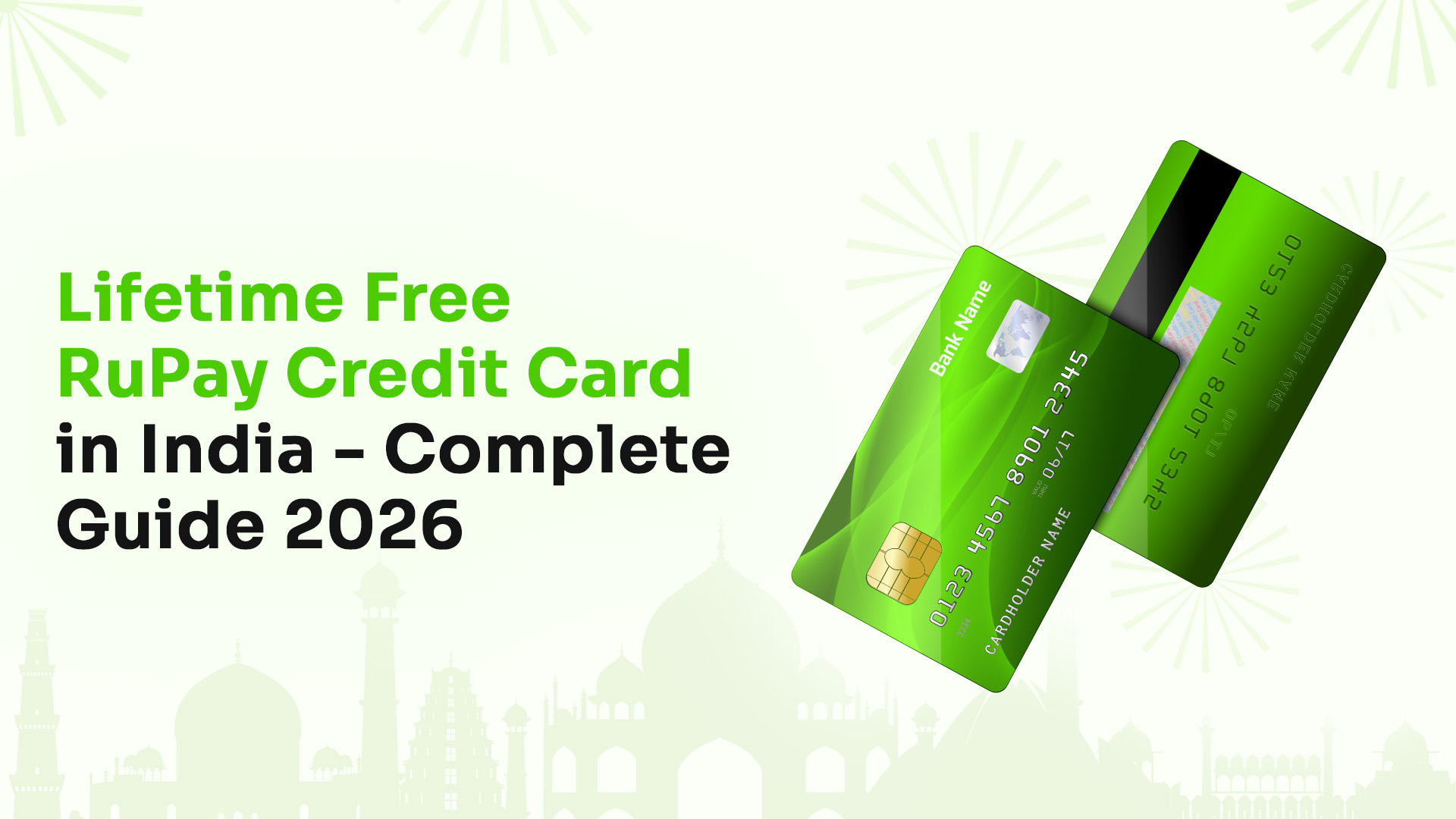 Lifetime Free RuPay Credit Card in India - Complete Guide 2026