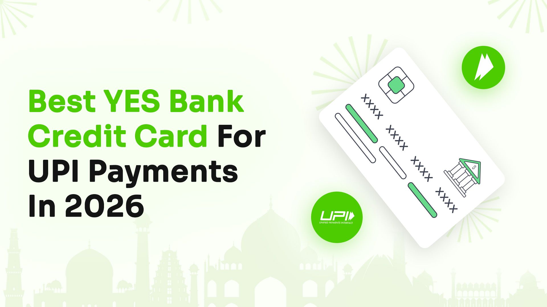Best YES Bank Credit Card for UPI Payments in 2026