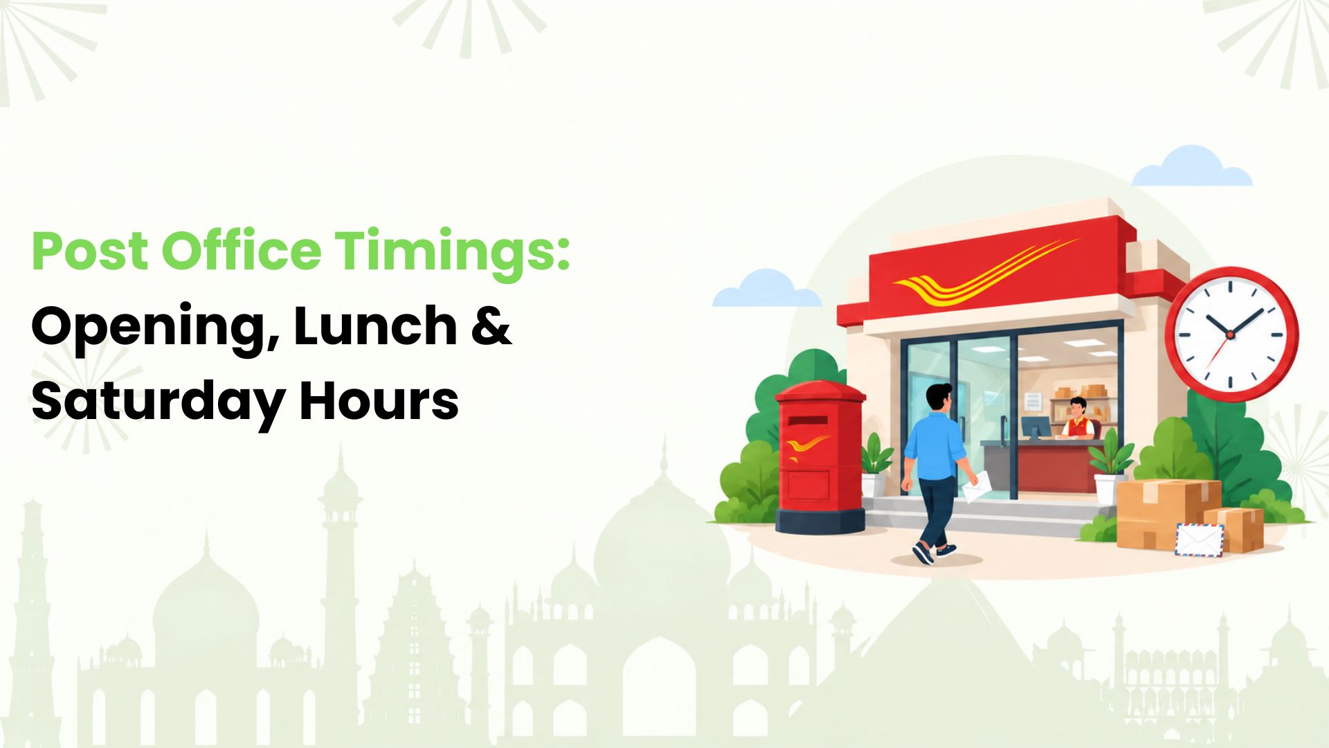 Post Office Timings in India